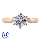 ANILLO DE COMPROMISO DIAMANTE DE LABORATORIO - 573310343