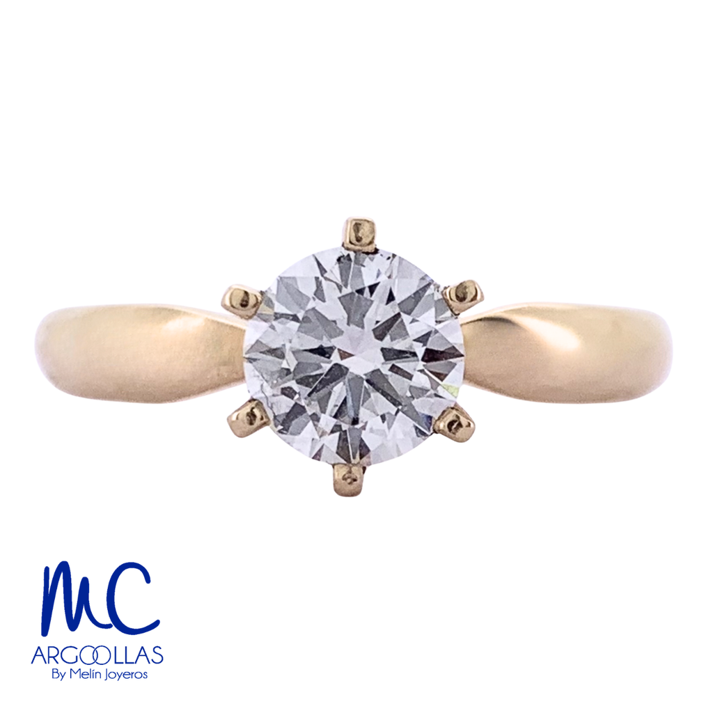 ANILLO DE COMPROMISO DIAMANTE DE LABORATORIO - 573310343