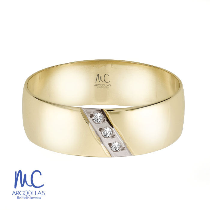 Argolla Concavo F00706M